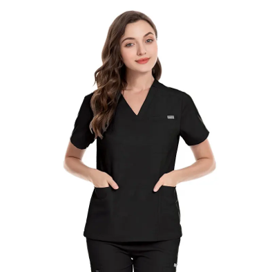 Comfi Scrub Stretch Top w/3 Pockets